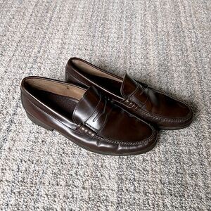 New leather loafers